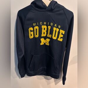 University Michigan Wolverines hoodie size small#A720